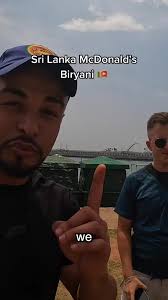 Delicious Sri Lanka McDonald’s Biryani Experience