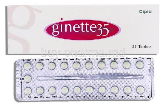 Buy Ginette 35 (cyproterone/ Ethinyloestradiol) Online Krimson 35