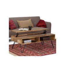 Black is always popular and pairs well with urban environments. Simpli Home Hunter 48 Lift Top Coffee Table Sears Marketplace