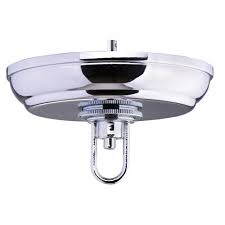 Skyplug 5 In Chrome Skybase Canopy Upgrade Kit For Chained Lighting 55025 The Home Depot