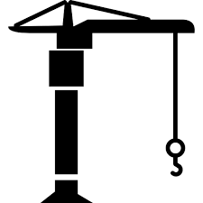 Construction Crane Machine Free Vector Icons Designed By Freepik Free Icons Crane Machine Vector Icon Design