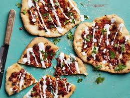Middle Eastern Chicken Flatbreads Recipe Food Network Recipes Food Recipes