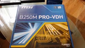 Combining quality you can rely on with top performance and clever business solutions are key aspects of the msi pro series motherboards. Msi B250m Pro Vdh Motherboard Unboxing Youtube