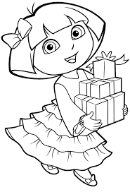 Feel free to print and color from the best 35+ dora coloring pages at getcolorings.com. Printable Dora Coloring Pages Coloringme Com