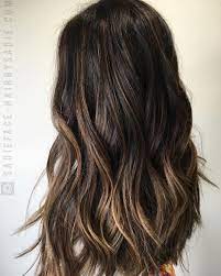 Mocha W Sunlit Tips This Beautiful Client Wanted To Update Her Already Previously Highlighted Hair Using A Root Light Hair Brown Hair Extensions Mocha Hair