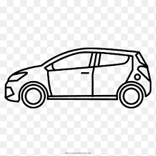 Take a moment to fill the beautiful colors. Car Coloring Book Colouring Pages Mitsubishi Motors Pre School Car Compact Car White Png Pngegg