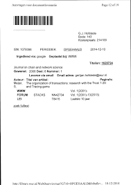 Pdf The Organization Of Transactions Research With The Trust And Tracing Game