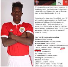 Estatísticas da carreira (partidas jogadas, golos, cartões) e o historial das transferências. Prodigy Players Nuno Tavares Sl Benfica National Facebook
