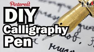 There are 511 diy calligraphy pen for sale on etsy, and they cost 26,55 $ on average. Diy Calligraphy Pen Craft Gossip