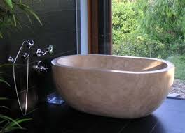 custom travertine bath tubs