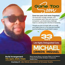 Late Micheal Toivita passed away