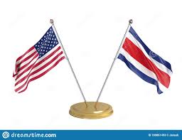 Las cifras demuestran que este es uno de los países que recibe la mayor cantidad de inmigrantes en el mundo. Banderas De Los Estados Unidos De America Y Costa Rica Sobre Fondo Blanco Ilustracion 3d Stock De Ilustracion Ilustracion De Relaciones Firma 169861493