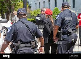 Woman police arrest hi-res stock photography and images - Alamy