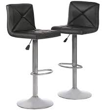 Cecily black copper swivel bar stool with brown vinyl. Bar Stools Barstools Bar Chairs Height Adjustable Modern Swivel Stool With Back Counter Stools Pu Leather Dinning Chairs Set Of 2 Buy Online At Best Price In Uae Amazon Ae