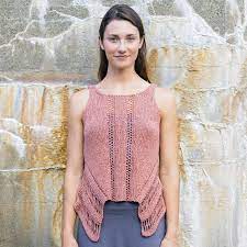 Knit from the bottom up in pieces and seamed. Norah Gaughan
