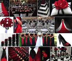 Ideas By Andrea Summer Event Color Combinations Part 1 Red And White Weddings White Wedding Theme Red Wedding