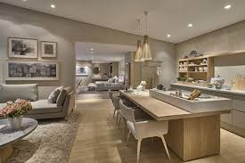 Amerikan Mutfak Salon Modelleri Amerikan Cocinaabiertaalsalon Cocin Interior Design Living Room Interior Design Kitchen Small Farmhouse Dining Rooms Decor
