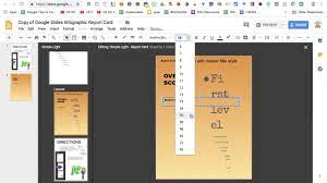 How to make a report card? Create An Infographics Report Card Teacher Tech