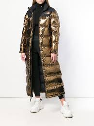 Find this pin and more on jackets coats snowsuits pinterest @couponchild by couponchild shoppers&stores. The North Face Synthetic Long Metallic Puffer Coat Lyst