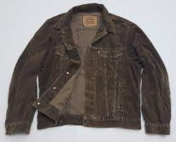 Vintage Levis Cord Jean Jacket Mens Levi Strauss Jacket Levi S Brown Jacket 70503 Size L Jean Jacket Men Brown Jean Jacket Jackets