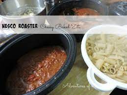 Preheat nesco® roaster oven to 400 ̊ f. Nesco Roaster Oven Review And Cheese Baked Ziti Recipe Adventures Of A Nurse