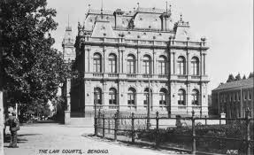 The Law Courts Pall Mall Bendigo Victoria 1900 1958 Bendigo City Family Old Pictures