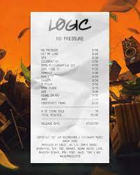 Total music group, total music entertainment group. Album Receipts S Instagram Profile Post No Pressure By Logic Music Album Cover Music Poster Design Music Poster