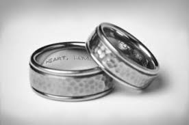 Personalize your wedding rings with an engraved inscription. Ideas For Engraving Wedding Rings Lovetoknow