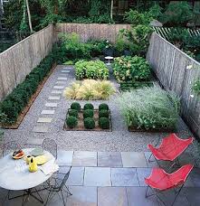 Decks are a great idea for outdoor spaces. Symmetry Ediblegardendesign Small Garden Design Small Garden Small Backyard Landscaping