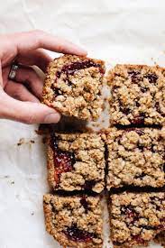 6 Ingredient Healthy Raspberry Oatmeal Bars A Simple Palate Recipe Raspberry Oatmeal Bars Raspberry Oatmeal Healthy Dessert Recipes