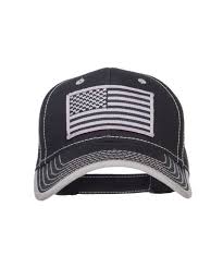 Black And Gray American Flag Hat Silver American Flag Patched Superior Cotton Cap Black Grey C41208e8ghn American Flag Patch Hats For Men Mens Hats Fashion