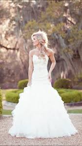 Mrs Tyler G Koch Wearing Martina Liana By Essense Of Australia Bustlebride Wedding Dress Bustle Bridesmaid Dresses Bride