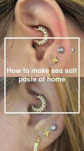 I'Ve Had These Second Lobe Piercings Since Around Easter And They'Ve Been  Like This Around A Month Now, I Clean Then Twice A Day With Boiled Water  And Pink Himalayan Salt (What