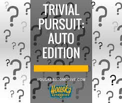 Multiple choice quiz questions and answers 2018. Trivial Pursuit Auto Edition By Houska Automotive