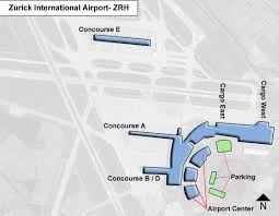 Flughafen zürich ag > interactive map. Zurich Airport Zrh Concourse A Map