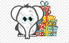 Check out our white elephant gifts for christmas selection for the very best in unique or custom, handmade pieces from our shops. White Elephant Christmas Clipart Gift Elephant Cartoon Transparent Clip Art