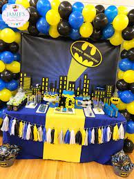 Batman Birthday Party Ideas Batman Themed Birthday Party Batman Party Decorations Batman Birthday