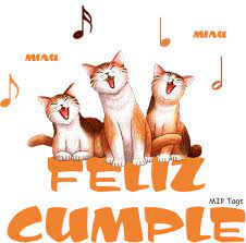 Tarjetas Cumpleanos Con Gatos Felicitacion Simpatica De Animales By Tarjetas De Cumpleanos Medium