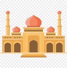 Pemandangan alam sendiri umumnya selalu terdiri dari beberapa bagian seperti pepohonan langit darat gunung bukit air dan juga beberapa bend. Download Mosque Vector Png Images Background Toppng