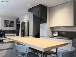 Cuisine Epuree Sans Poignee Couleur Naturel 2k Cuisines