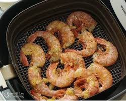 Pat the shrimp dry with paper towels and put them in a bowl. Air Fried Shrimp With Garlic And Butter Dr Karen S Lee