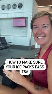 Do you want to pack some snacks for the airplane but they need to stay  cold? No problem! Just make sure your ice packs are 100% frozen so they  pass TSA. If they melt they might not pass TSA. Also make ...