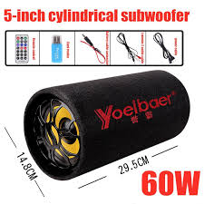 Explore a wide range of the best car subwoofer on aliexpress to find one that suits you! 5 Inch Car Modified Bluetooth Cylinder Audio Car Tunnel Card Subwoofer For Computer Car Super Bass S Shopee Philippines