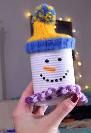 Basteln Mit Kindern 30 Basteln Mit Dosen Fertig Hand Jpg In 2020 Basteln Mit Dosen Basteln Weihnachtsbasteln