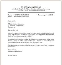 Contoh surat penawaran merupakan salah satu dari surat resmi yang sangat penting bagi seorang pengusaha, pedagang, jasa dan barang. Surat Permohonan Harga Barang Guru Paud