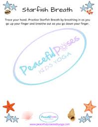 5 finger breathing mindfulness calming tool. Starfish Breath Worksheet Distance Learning Tpt