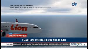 Detik Detik Jatuhnya Pesawat Lion Air Jt610 Di Perairan Tanjung Karawang Youtube