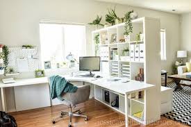 Ikea Home Office Ideas My New Design Studio Reveal This Ikea Home Office Makeover On A Budget Features The Kal In 2020 Ikea Home Office Ikea Home Home Office Design