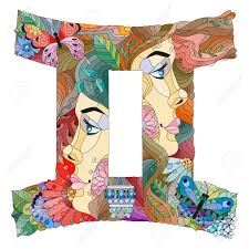 Check spelling or type a new query. Gemini Zodiac Sign Astrology Concept Art Tattoo Design Royalty Free Cliparts Vectors And Stock Illustration Image 127671968