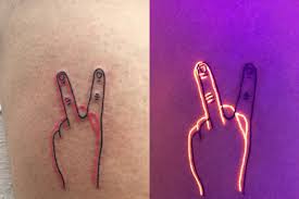 Explore black light design ideas concealed under the cover of daylight. You Have To See These Glow In The Dark Tattoos Dazed Beauty